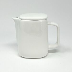 Alessi for Delta Airlines First Class Creamer with Lid Mini Teapot White